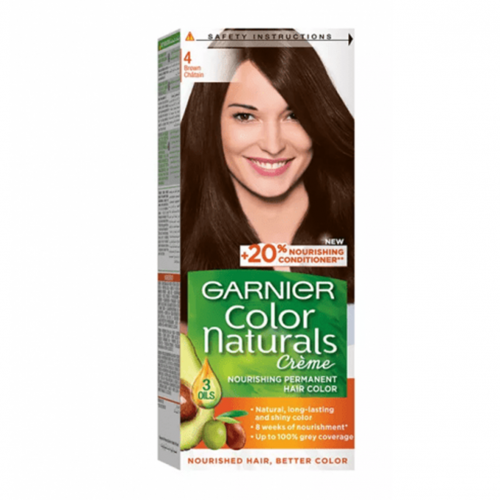 غارنييه ناتشرلز صبغة شعر بني 4