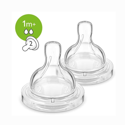 فيليبس افنت كلاسيك حلمة رضاعة بطيئة التدفق من عمر...
