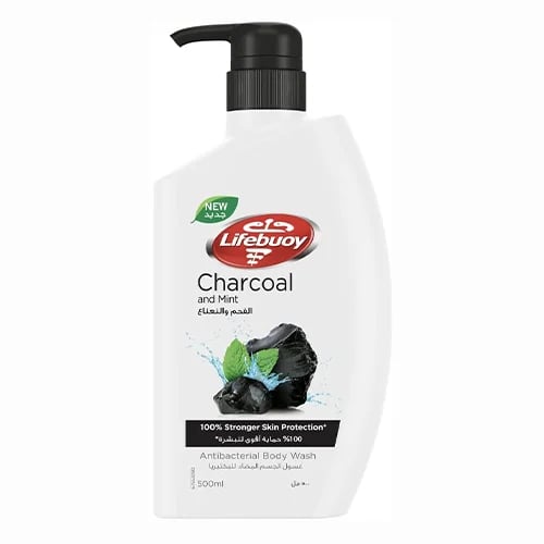 Lifebuoy Body Wash Charcoal & Mint 500ml