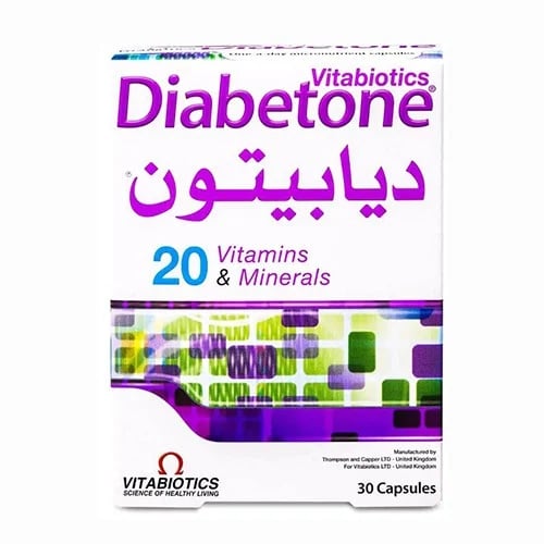 فيتابيوتكس ديابيتون فيتامينات و معادن متعددة - 30...