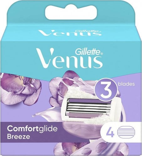 جيليت فينوس بريز كومفورت شفرات حلاقة نسائية 4 شفرة