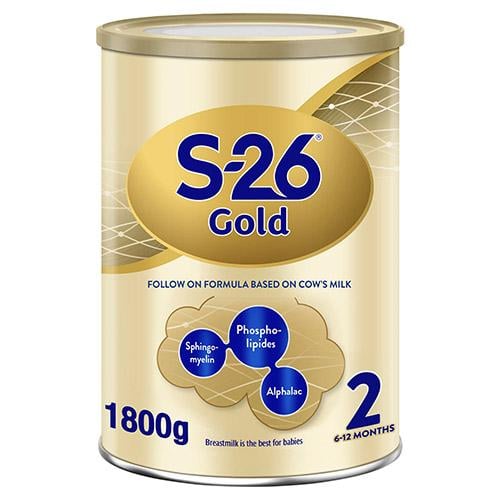 حليب إس - 26 جولد (2) 1800 جم