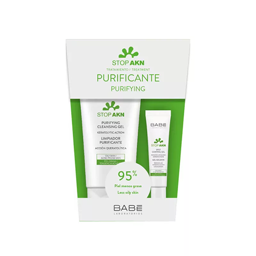 بابي جل منظف ومنقي لحب الشباب 200مل + جل التحكم في...