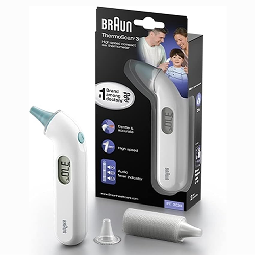 براون ثرموسكان (3) مقياس درجة الحرارة عن طريق الاذ...