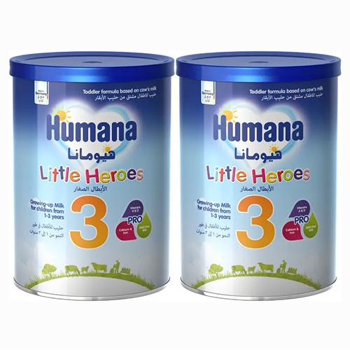 هيومانا ليتل هيروز (3) عبوة مزدوجة 2*900 جم