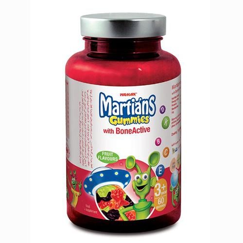 مارشينس فيتامين حلوى مارشينز مع بون اكتيف - 60 قطع...