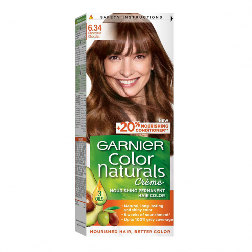 غارنييه ناتشرلز صبغة شعر بني شوكلاته 6.34