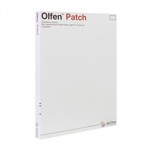 اولفين لاصق لتخفيف الألم - عبوة 5 لاصقات