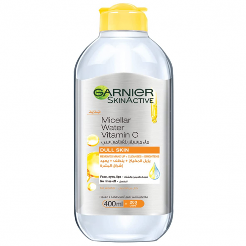 غارنييه ماء ميسيلار منظف و مفتح للبشرة بخلاصة فيتا...