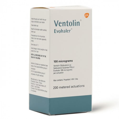 فينتولين بخاخ 100 ميكروجم - 1 قطعة