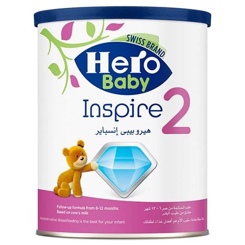 حليب هيرو بيبي 2 - 400 جرام