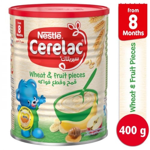 سيريلاك قمح وقطع الفواكه - 400 جم