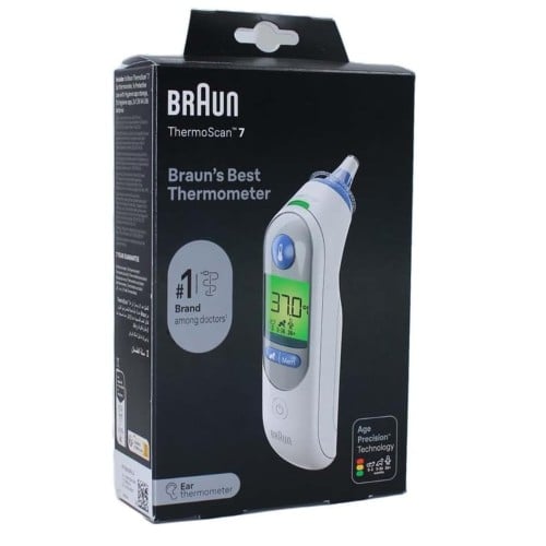 براون جهاز مقياس الحرارة بالاذن 6525