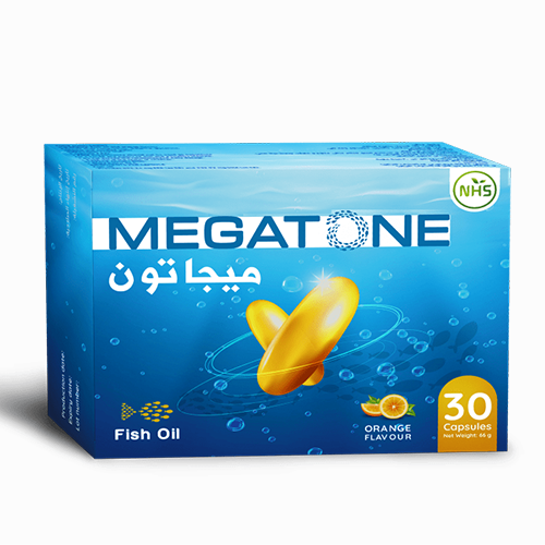 ميجاتون أوميجا 3 مكمل غذائى 30 كبسولة