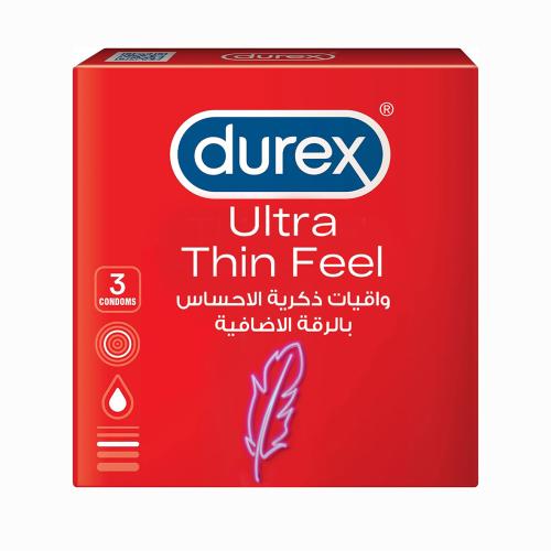 ديوركس واقي ذكري " الاحساس بالرقة الاضافية " 3حبة