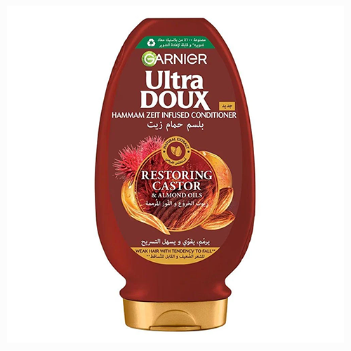 غارنييه ألترا دو بلسم حمام زيت بزيوت الخروع واللوز...