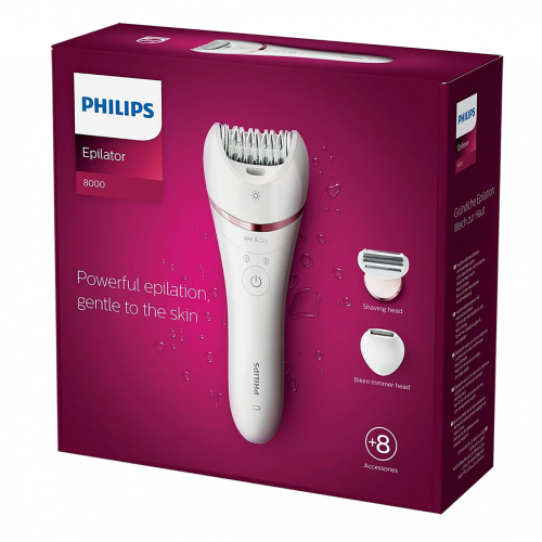 فيليبس ماكينة نسائية ازالة الشعر للاستخدام الجاف و...