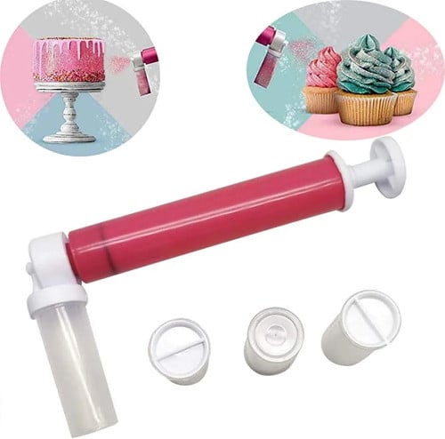 طقم مسدس الرش اليدوي للكيك