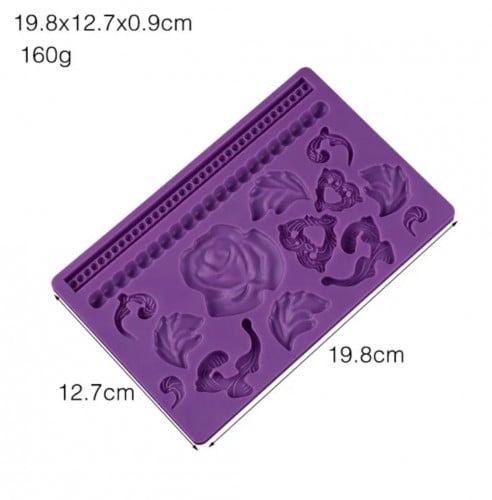 سيلكون تشكيل عجينة السكر 6