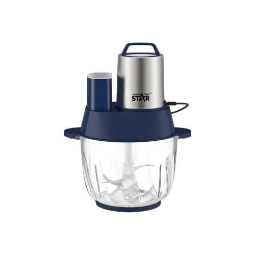 ويننج ستار قطاعة طعام , سعة 3 لتر , وعاء بلاستيك م...