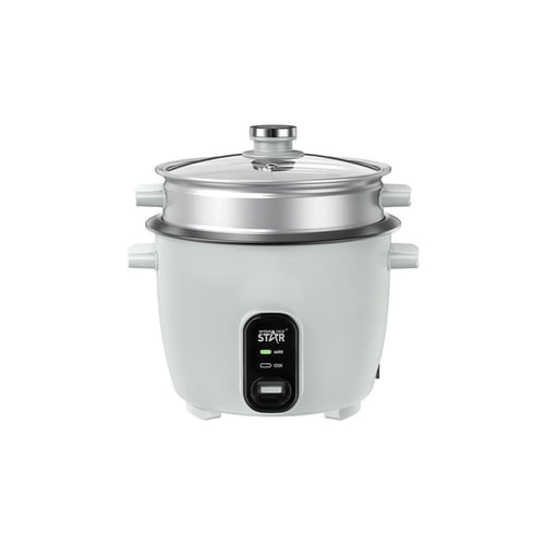 ويننج ستار , طباخ ارز , سعة 4 لتر , غطاء زجاجي , م...