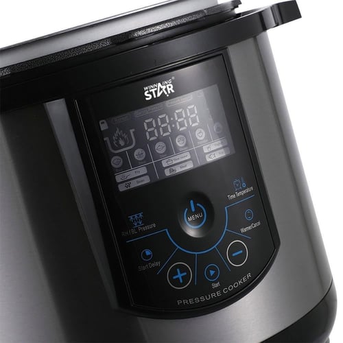 ويننج ستار , قدر ضغط , سعة 10 لتر , ديجيتال , 14 و...