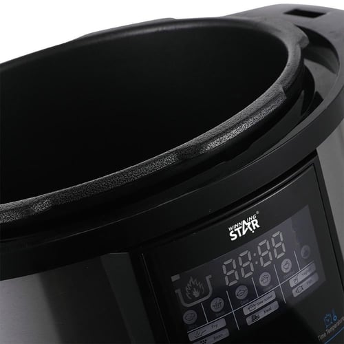 ويننج ستار , قدر ضغط , سعة 10 لتر , ديجيتال , 14 و...