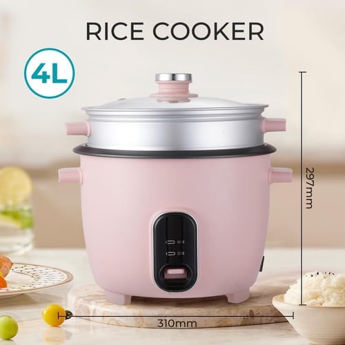 ويننج ستار , طباخ ارز , سعة 4 لتر , غطاء زجاجي , م...