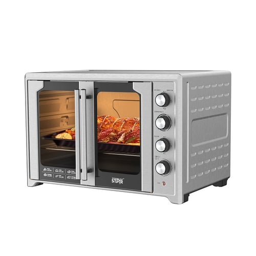 ويننج ستار ، فرن كهربائي , سعة 75 لتر , باب فرنسي...