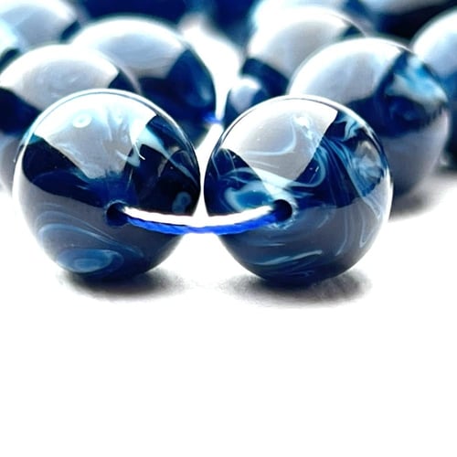 بكلايت مصري كحلي رخامي بيضاوي تمليكة