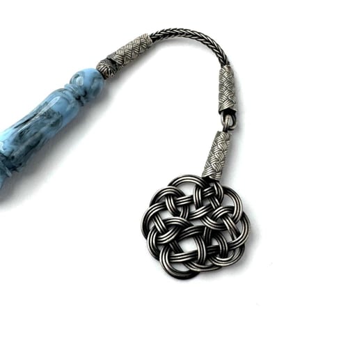 بكلايت - فيروزي معرق أسود 10 مل طربزونة وفواصل رما...