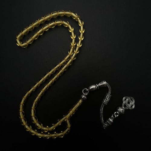 تراب كهرمان نواعم اصفر شفاف