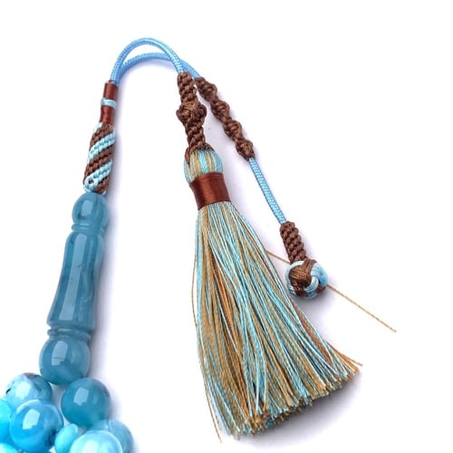 سماوي معرق اسود كركوشة