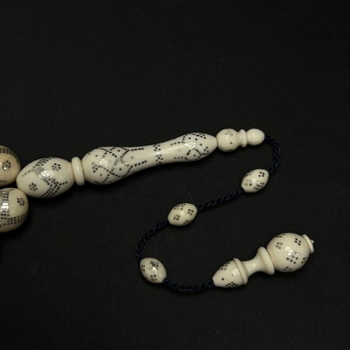 عاج مطعم بالفضة يدويًا