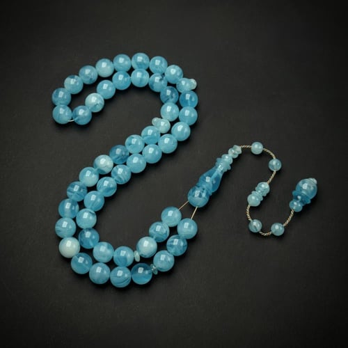 بكلايت مصري سماوي فاتح معرق ابيض تمليكة