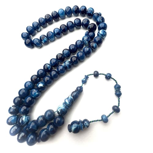 بكلايت مصري كحلي رخامي ذروي تمليكة