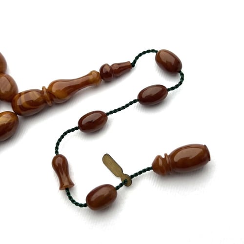 فاتوران بني غامق معرق خراطة تركية