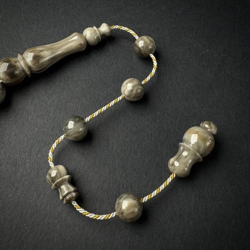 صدفي غامق معرق - تمليكة