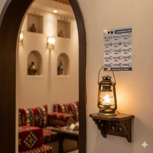 ستيكر أرقام تهمك بلاستيك للمحلات