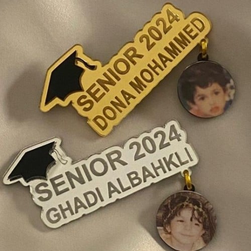 بروش تخرج اكرليك مرايه مع صورة