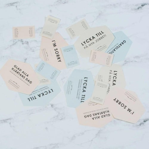 ستيكر سداسي للمنتجات