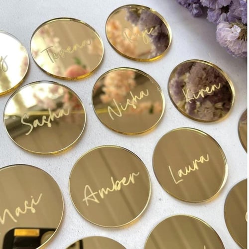 توزيعات دائرية اكريليك دائري