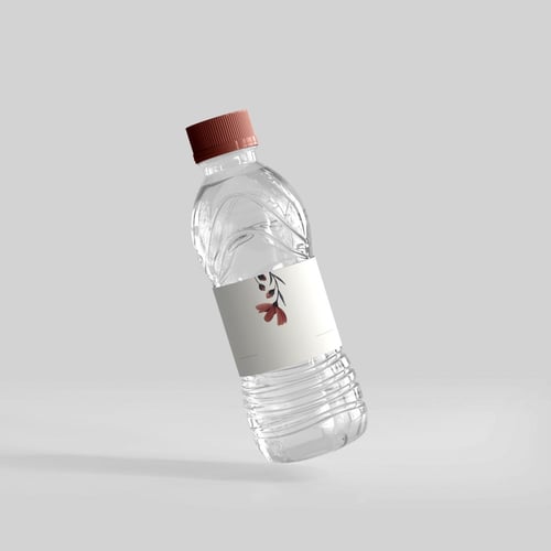 ستيكر علب مياة