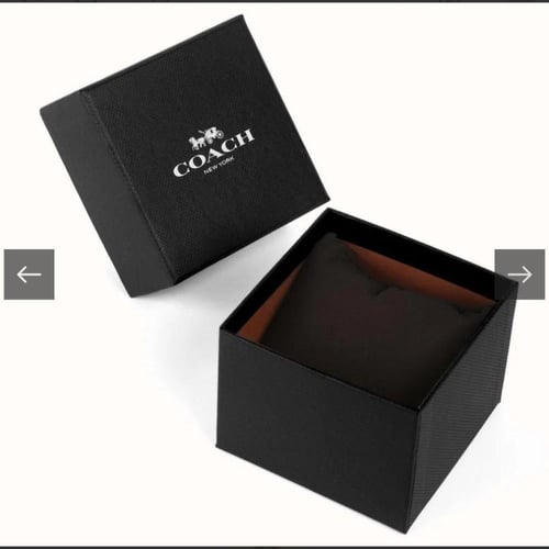 ساعة كوتش بني مقاس ٢٢.٥ ملم