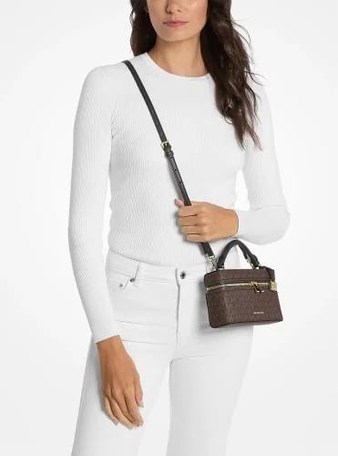 Michael Kors bag brown with black strap