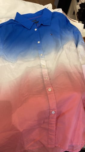 قميص تومي هيلفقر XS