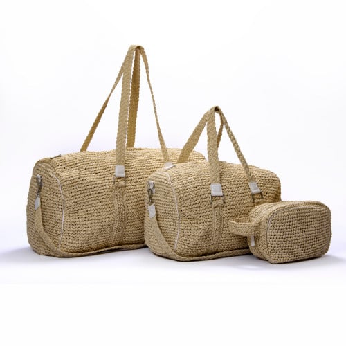 شنط من القش بدون تطريز