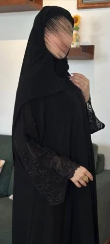 عبايه شيفون كلوش