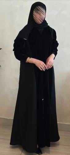 Winter luxury abaya