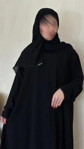 Omani abaya, soft texture
